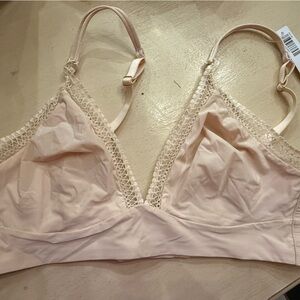 Soma nude GeoLace Trim Bralette